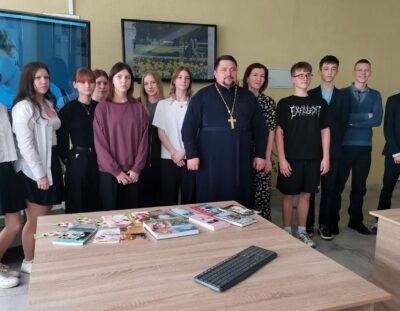Учащимся СШ № 25 г. Борисова показали фильм «Мамино письмо»