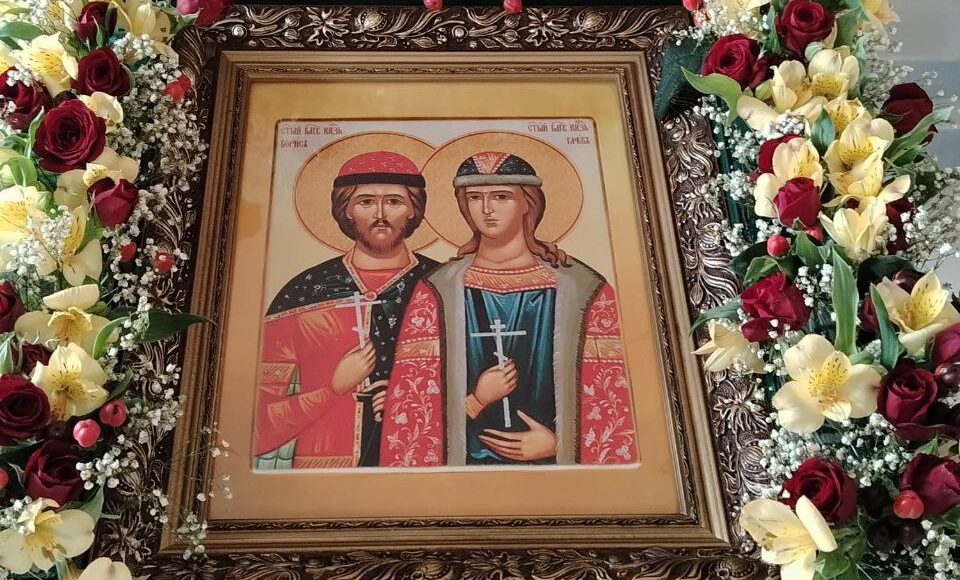Праздник святых мучеников Бориса и Глеба в Борисове: Литургия и крестный ход